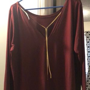 Lame Bryant top new with tags